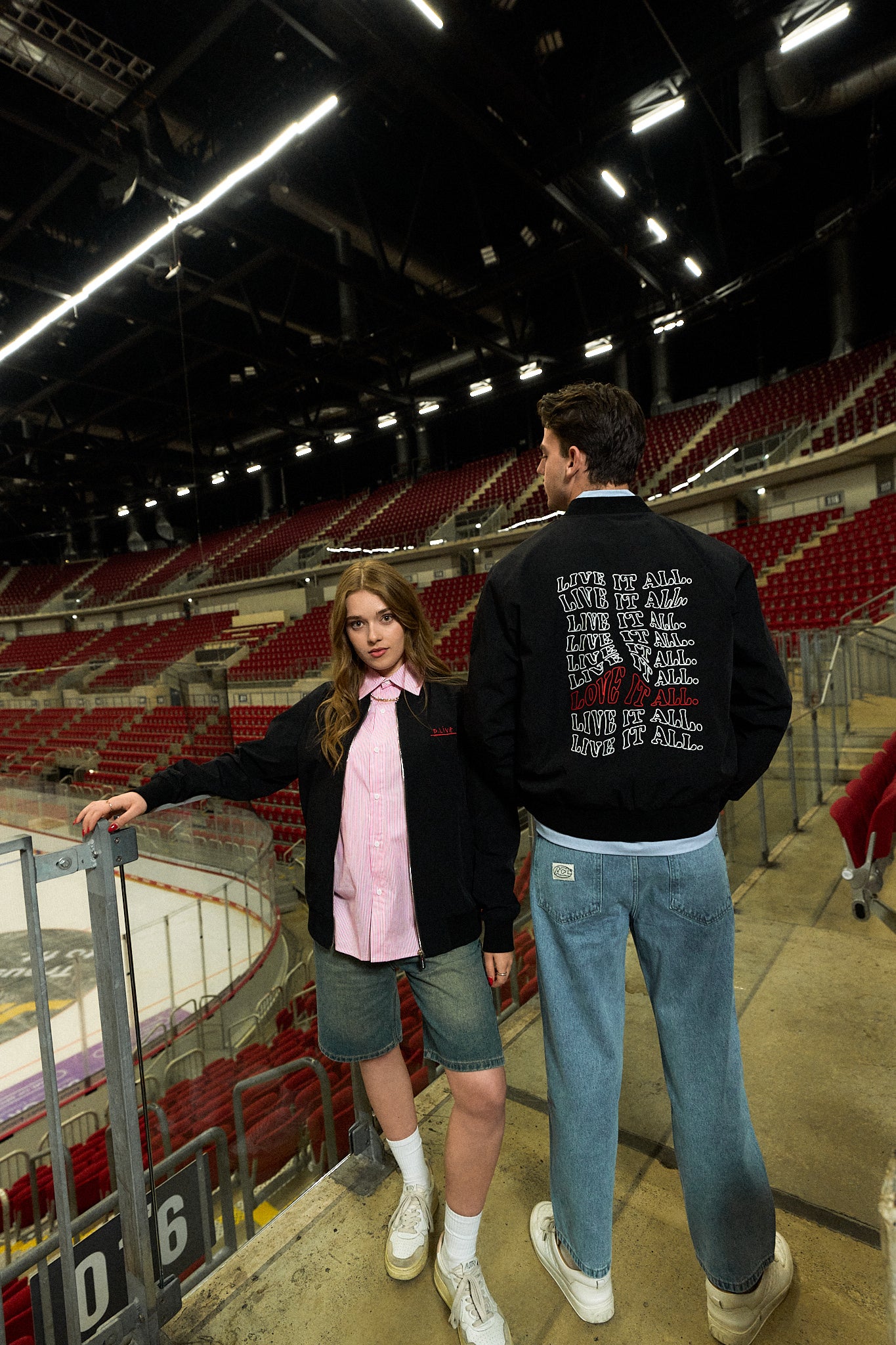LIVE IT ALL Bomberjacke